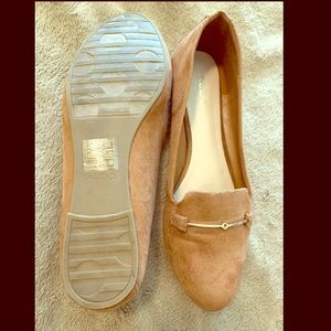 Tan aldo flats
